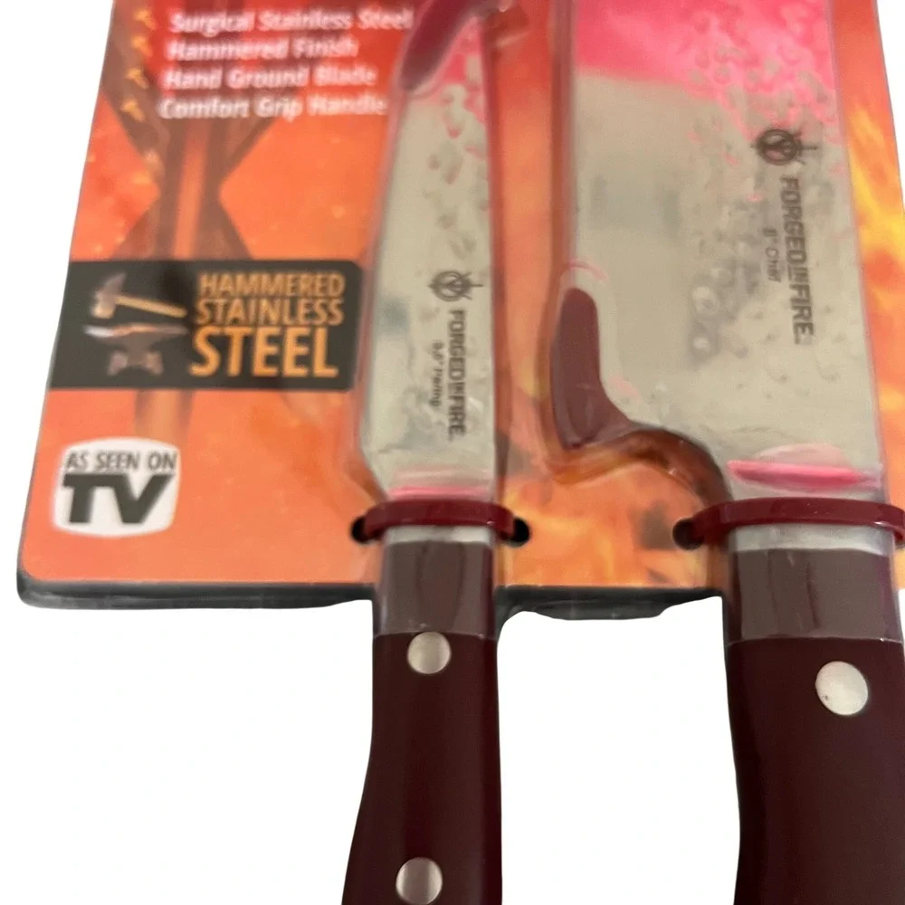 Forged in Fire 2 Pc Chef Knife Set 8